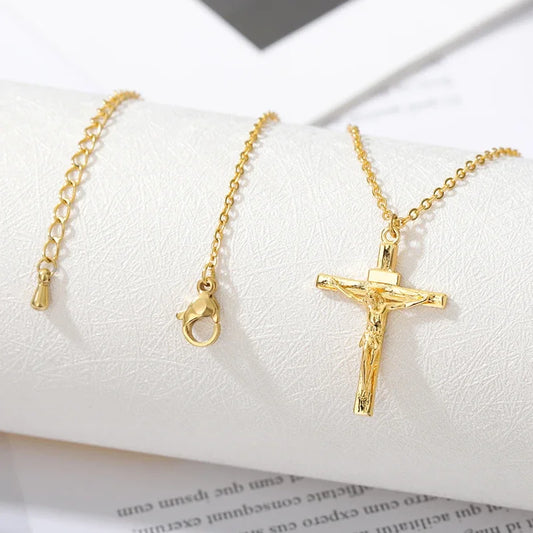 Jesus Cross Necklace - Solora