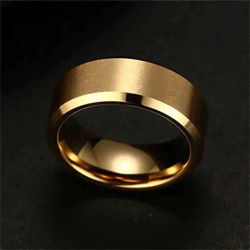 Stainless Steel Classic Ring - Solora